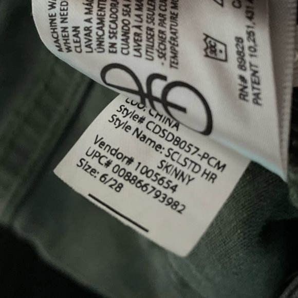 Social Standard by Sanctuary High Rise Skinny Army Print Women’s Jegging Sz 6/28 - Picture 8 of 12